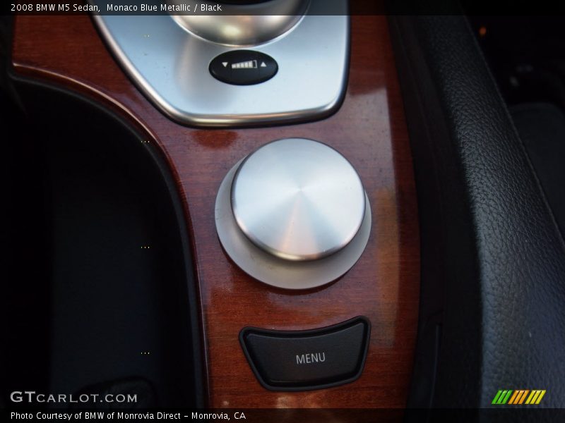 Monaco Blue Metallic / Black 2008 BMW M5 Sedan