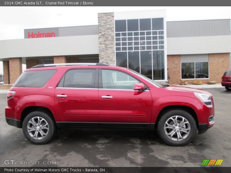 Crystal Red Tintcoat / Ebony 2014 GMC Acadia SLT