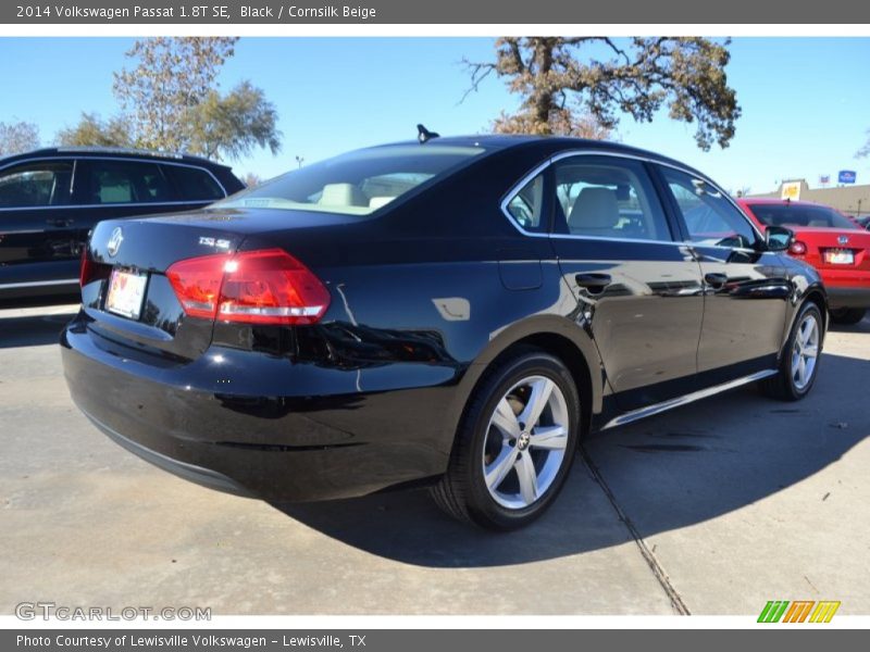 Black / Cornsilk Beige 2014 Volkswagen Passat 1.8T SE
