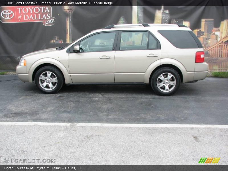 Pueblo Gold Metallic / Pebble Beige 2006 Ford Freestyle Limited