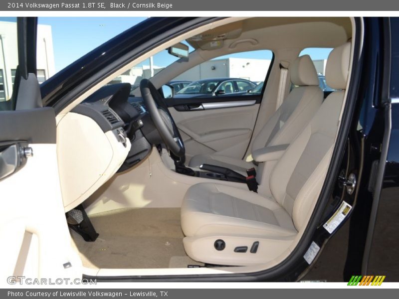 Black / Cornsilk Beige 2014 Volkswagen Passat 1.8T SE