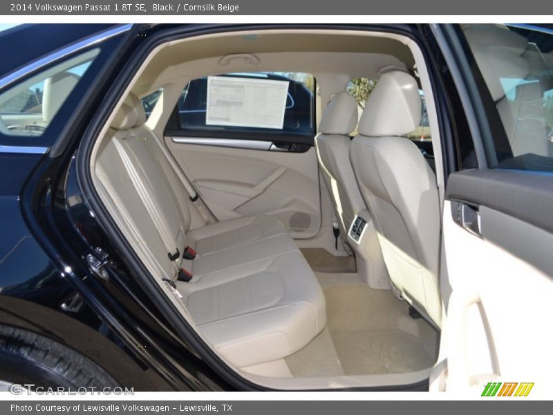 Black / Cornsilk Beige 2014 Volkswagen Passat 1.8T SE