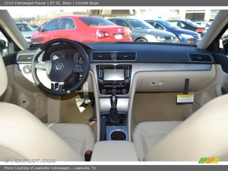 Black / Cornsilk Beige 2014 Volkswagen Passat 1.8T SE