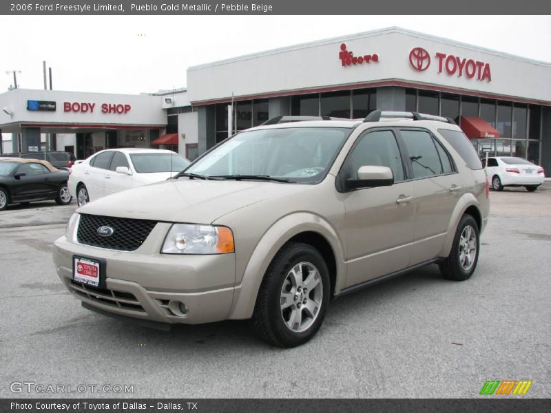 Pueblo Gold Metallic / Pebble Beige 2006 Ford Freestyle Limited