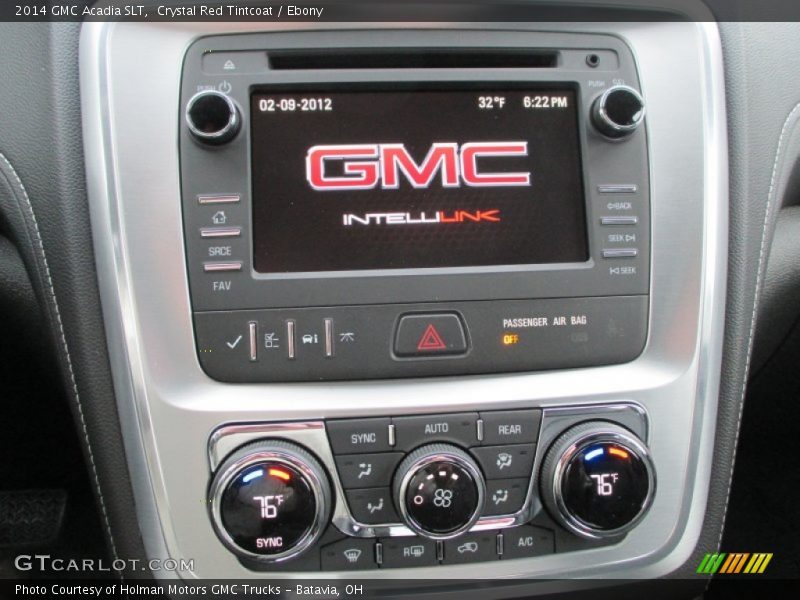 Crystal Red Tintcoat / Ebony 2014 GMC Acadia SLT