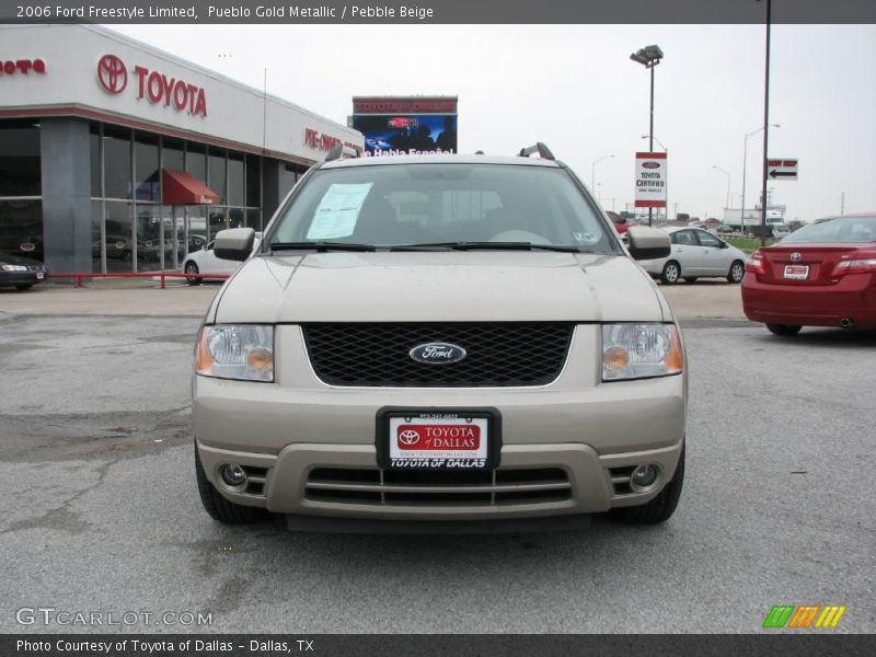 Pueblo Gold Metallic / Pebble Beige 2006 Ford Freestyle Limited