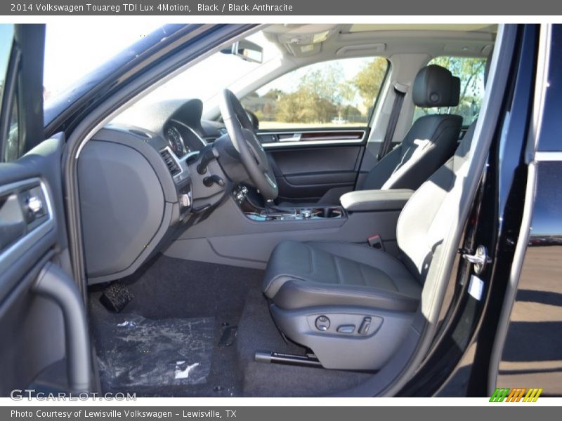 2014 Touareg TDI Lux 4Motion Black Anthracite Interior