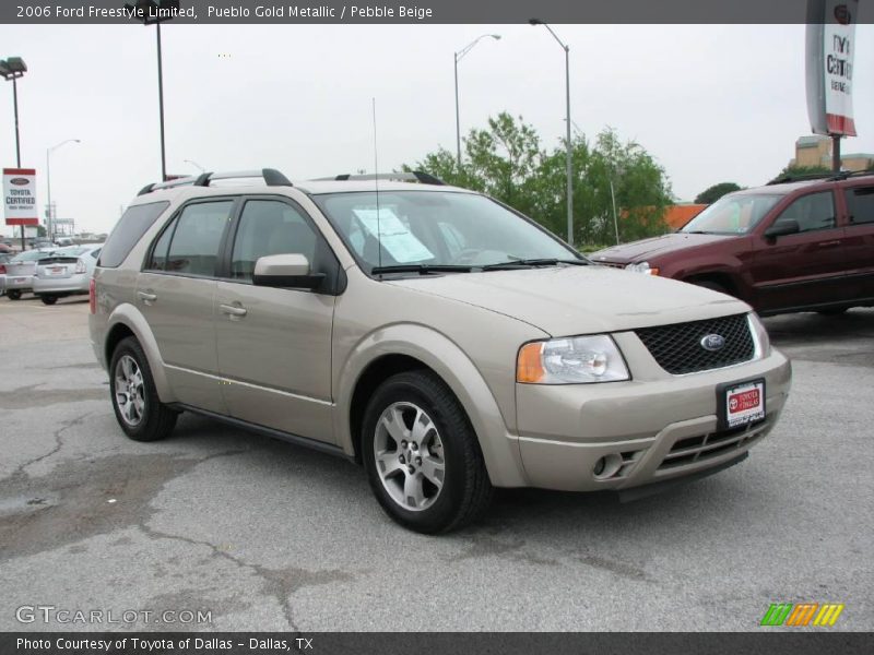 Pueblo Gold Metallic / Pebble Beige 2006 Ford Freestyle Limited