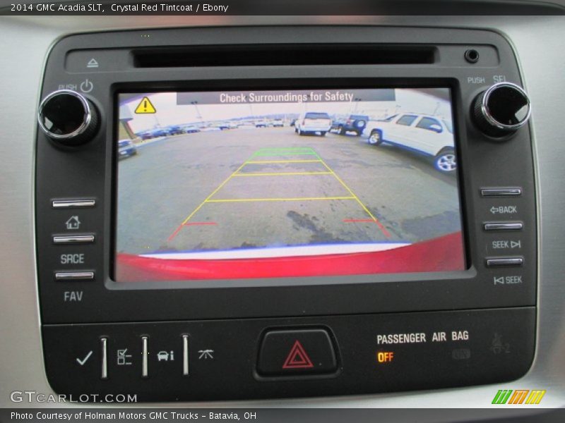 Crystal Red Tintcoat / Ebony 2014 GMC Acadia SLT
