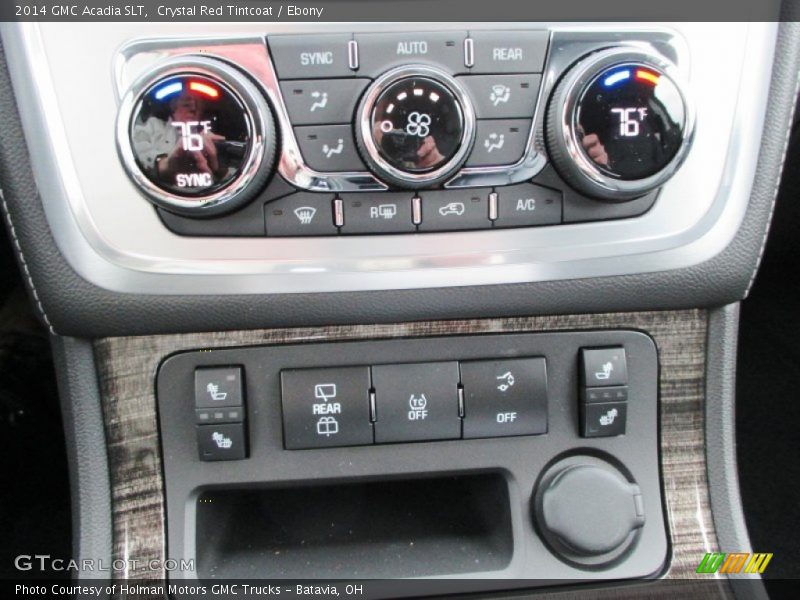 Crystal Red Tintcoat / Ebony 2014 GMC Acadia SLT
