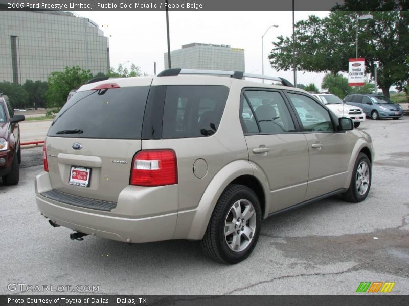 Pueblo Gold Metallic / Pebble Beige 2006 Ford Freestyle Limited