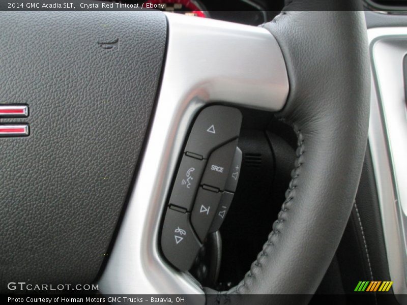 Crystal Red Tintcoat / Ebony 2014 GMC Acadia SLT