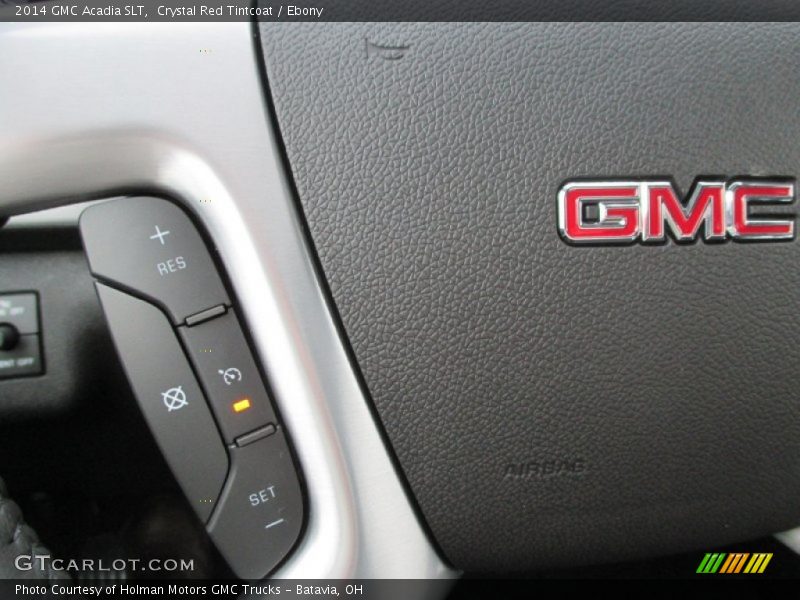 Crystal Red Tintcoat / Ebony 2014 GMC Acadia SLT