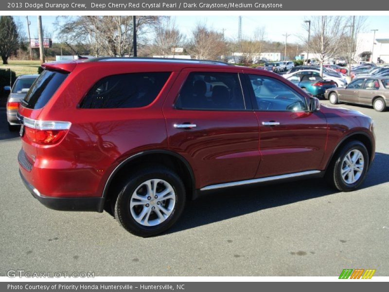Deep Cherry Red Crystal Pearl / Dark Graystone/Medium Graystone 2013 Dodge Durango Crew