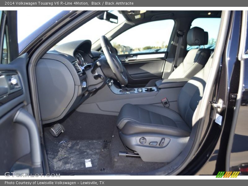  2014 Touareg V6 R-Line 4Motion Black Anthracite Interior