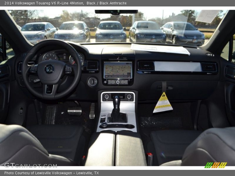 Black / Black Anthracite 2014 Volkswagen Touareg V6 R-Line 4Motion