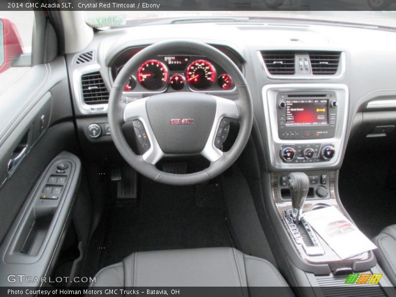 Crystal Red Tintcoat / Ebony 2014 GMC Acadia SLT