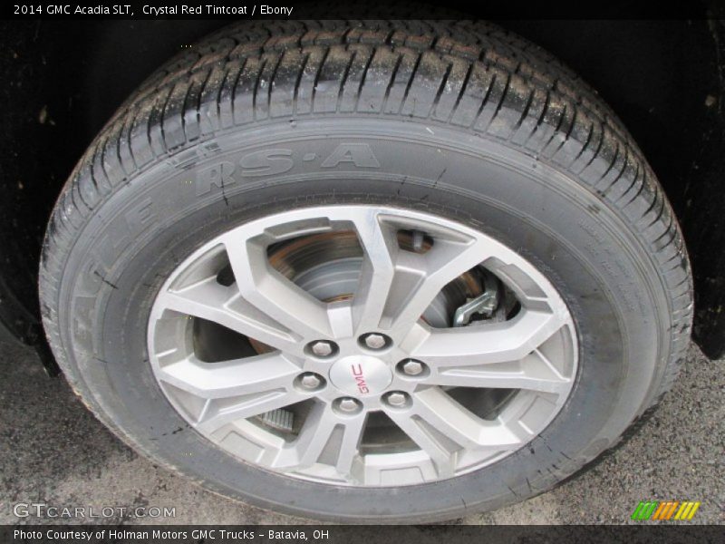 Crystal Red Tintcoat / Ebony 2014 GMC Acadia SLT