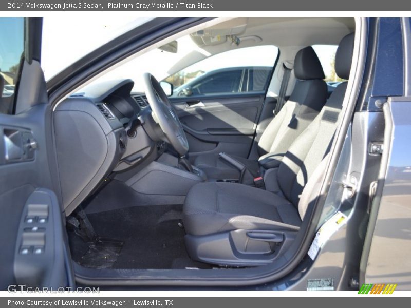 Platinum Gray Metallic / Titan Black 2014 Volkswagen Jetta S Sedan