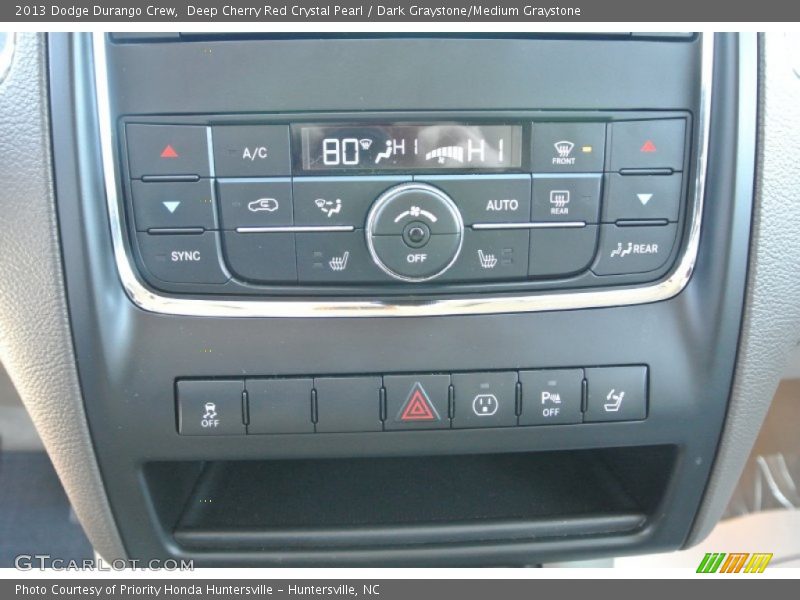 Deep Cherry Red Crystal Pearl / Dark Graystone/Medium Graystone 2013 Dodge Durango Crew