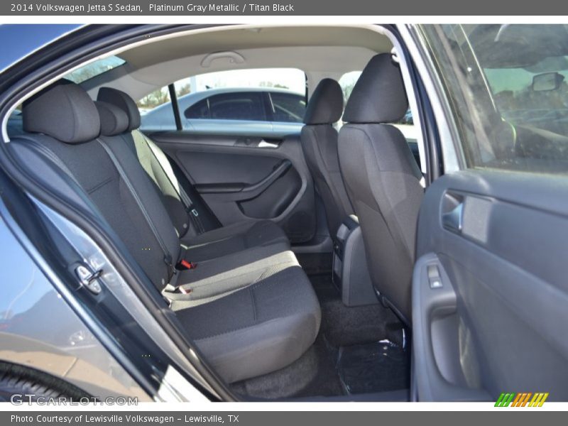 Platinum Gray Metallic / Titan Black 2014 Volkswagen Jetta S Sedan