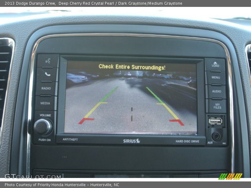 Deep Cherry Red Crystal Pearl / Dark Graystone/Medium Graystone 2013 Dodge Durango Crew