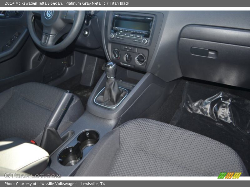 Platinum Gray Metallic / Titan Black 2014 Volkswagen Jetta S Sedan