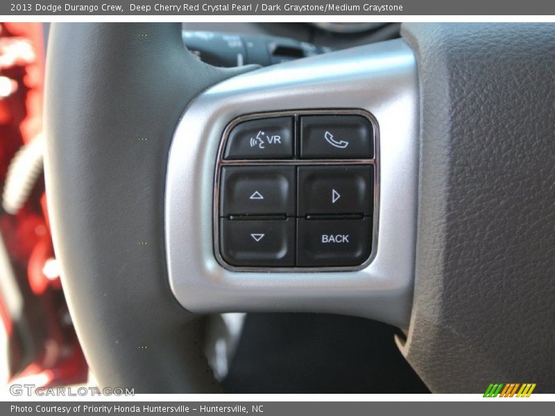 Deep Cherry Red Crystal Pearl / Dark Graystone/Medium Graystone 2013 Dodge Durango Crew