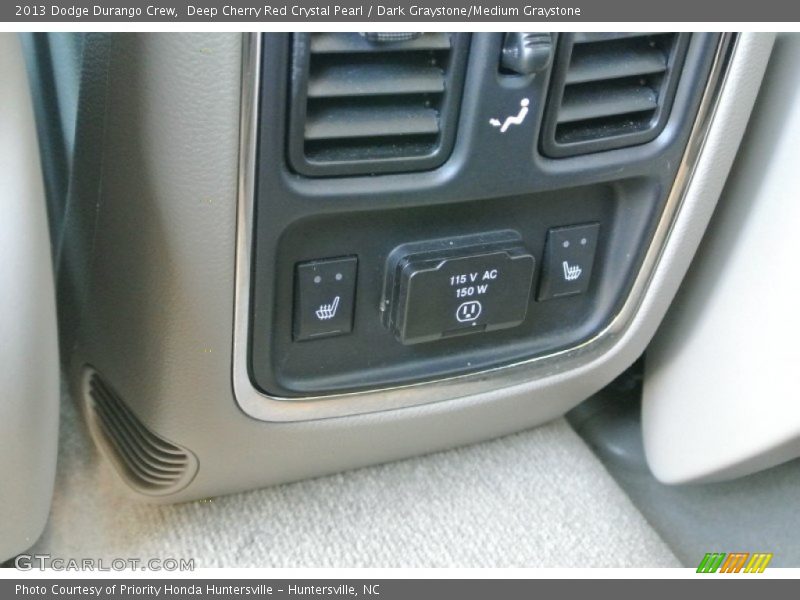 Deep Cherry Red Crystal Pearl / Dark Graystone/Medium Graystone 2013 Dodge Durango Crew