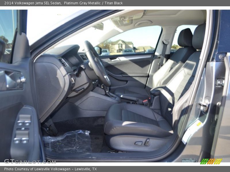 Platinum Gray Metallic / Titan Black 2014 Volkswagen Jetta SEL Sedan