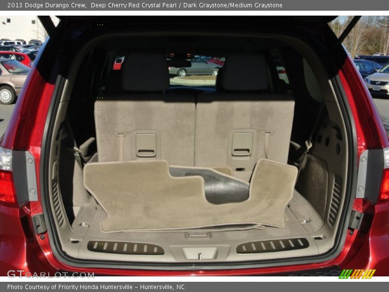 Deep Cherry Red Crystal Pearl / Dark Graystone/Medium Graystone 2013 Dodge Durango Crew