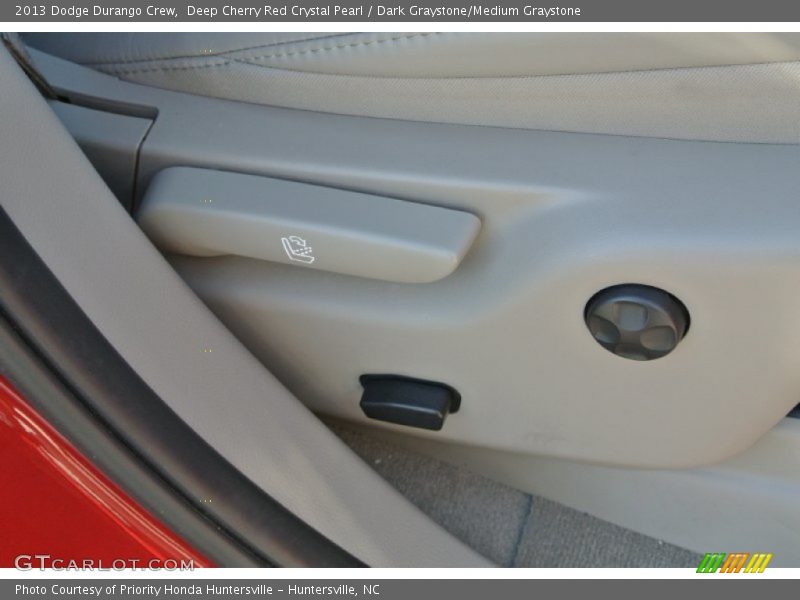 Deep Cherry Red Crystal Pearl / Dark Graystone/Medium Graystone 2013 Dodge Durango Crew