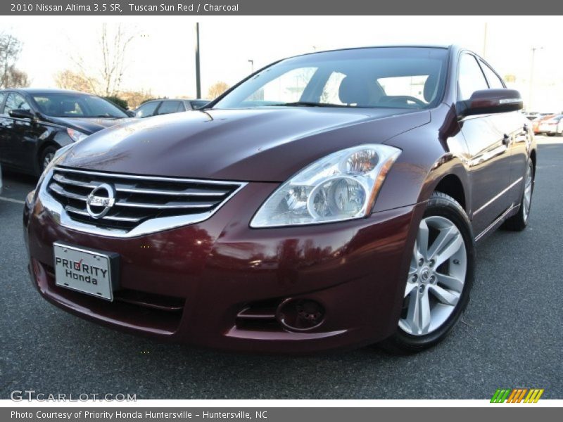 Tuscan Sun Red / Charcoal 2010 Nissan Altima 3.5 SR