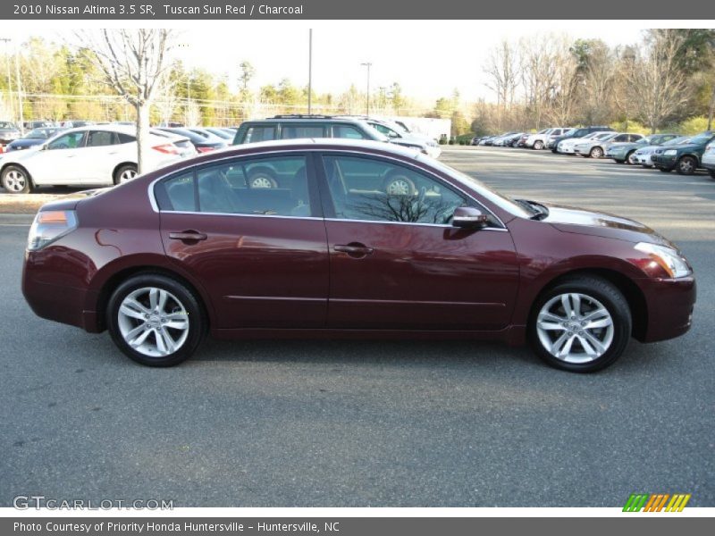 Tuscan Sun Red / Charcoal 2010 Nissan Altima 3.5 SR