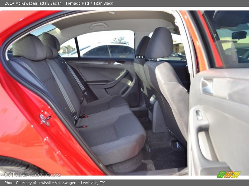 Tornado Red / Titan Black 2014 Volkswagen Jetta S Sedan