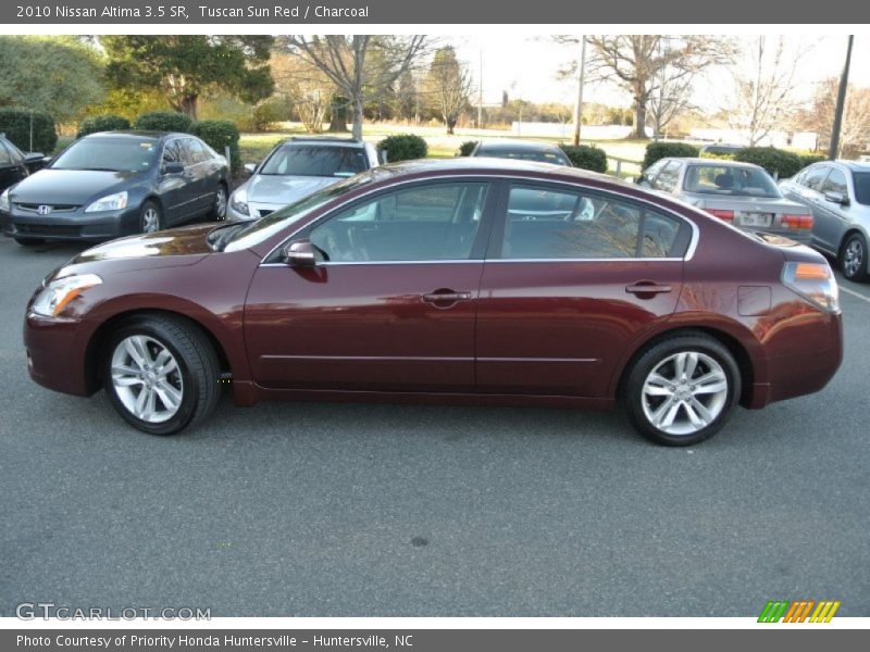 Tuscan Sun Red / Charcoal 2010 Nissan Altima 3.5 SR