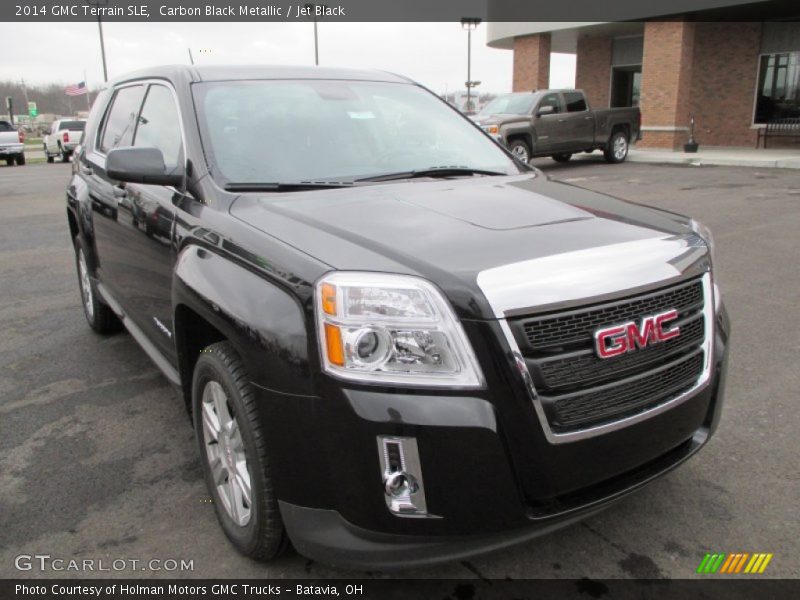 Carbon Black Metallic / Jet Black 2014 GMC Terrain SLE