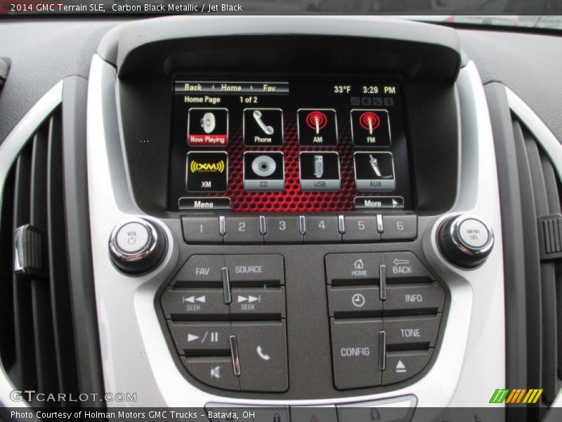 Carbon Black Metallic / Jet Black 2014 GMC Terrain SLE