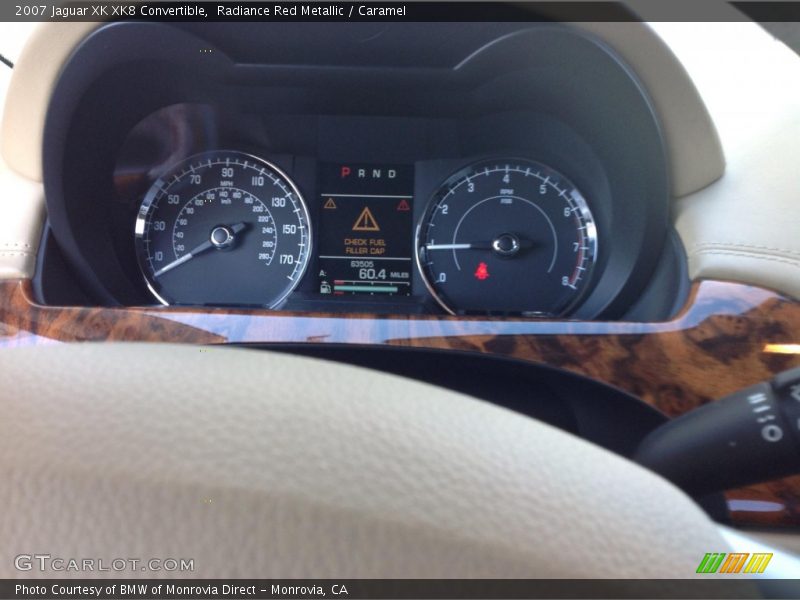 Radiance Red Metallic / Caramel 2007 Jaguar XK XK8 Convertible