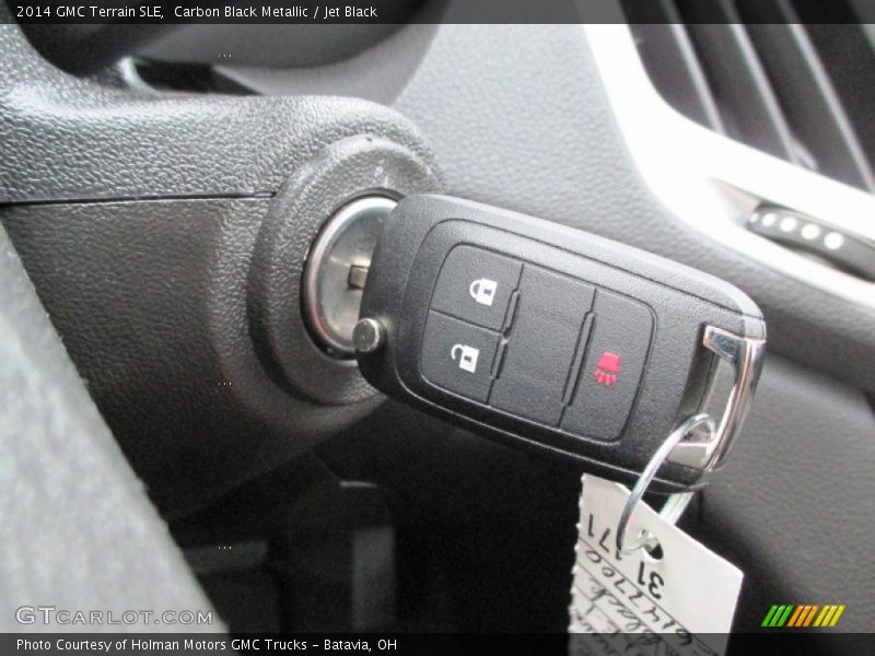 Carbon Black Metallic / Jet Black 2014 GMC Terrain SLE