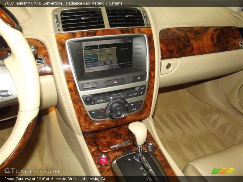 Radiance Red Metallic / Caramel 2007 Jaguar XK XK8 Convertible