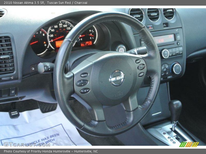 Tuscan Sun Red / Charcoal 2010 Nissan Altima 3.5 SR