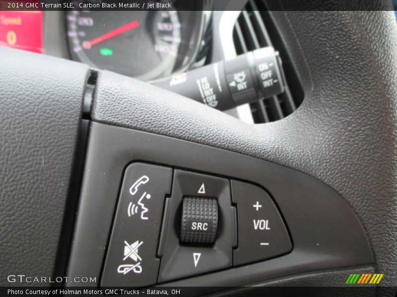 Carbon Black Metallic / Jet Black 2014 GMC Terrain SLE