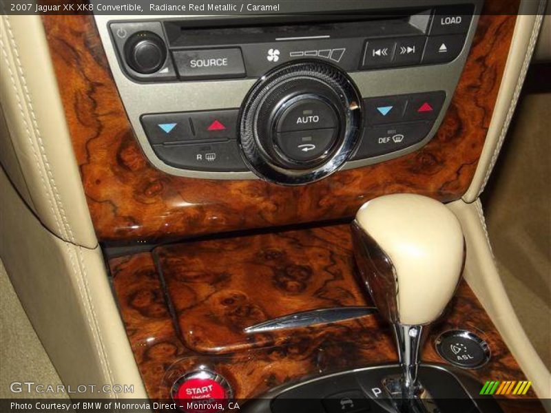Radiance Red Metallic / Caramel 2007 Jaguar XK XK8 Convertible