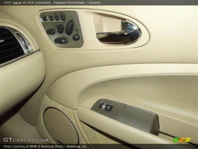 Radiance Red Metallic / Caramel 2007 Jaguar XK XK8 Convertible
