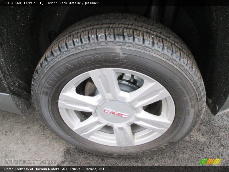 Carbon Black Metallic / Jet Black 2014 GMC Terrain SLE