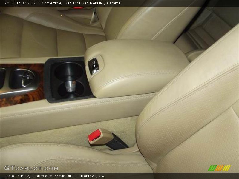 Radiance Red Metallic / Caramel 2007 Jaguar XK XK8 Convertible