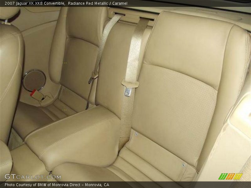 Radiance Red Metallic / Caramel 2007 Jaguar XK XK8 Convertible