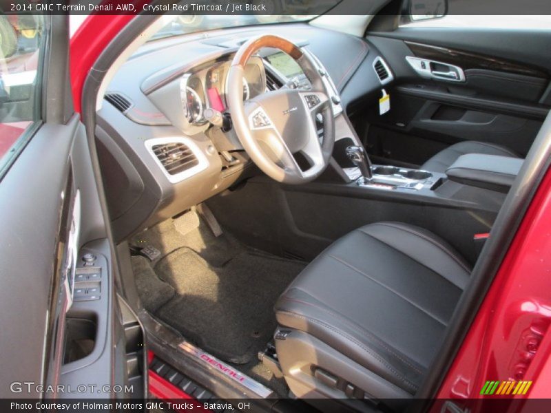 Crystal Red Tintcoat / Jet Black 2014 GMC Terrain Denali AWD