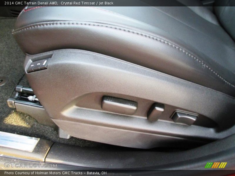 Crystal Red Tintcoat / Jet Black 2014 GMC Terrain Denali AWD